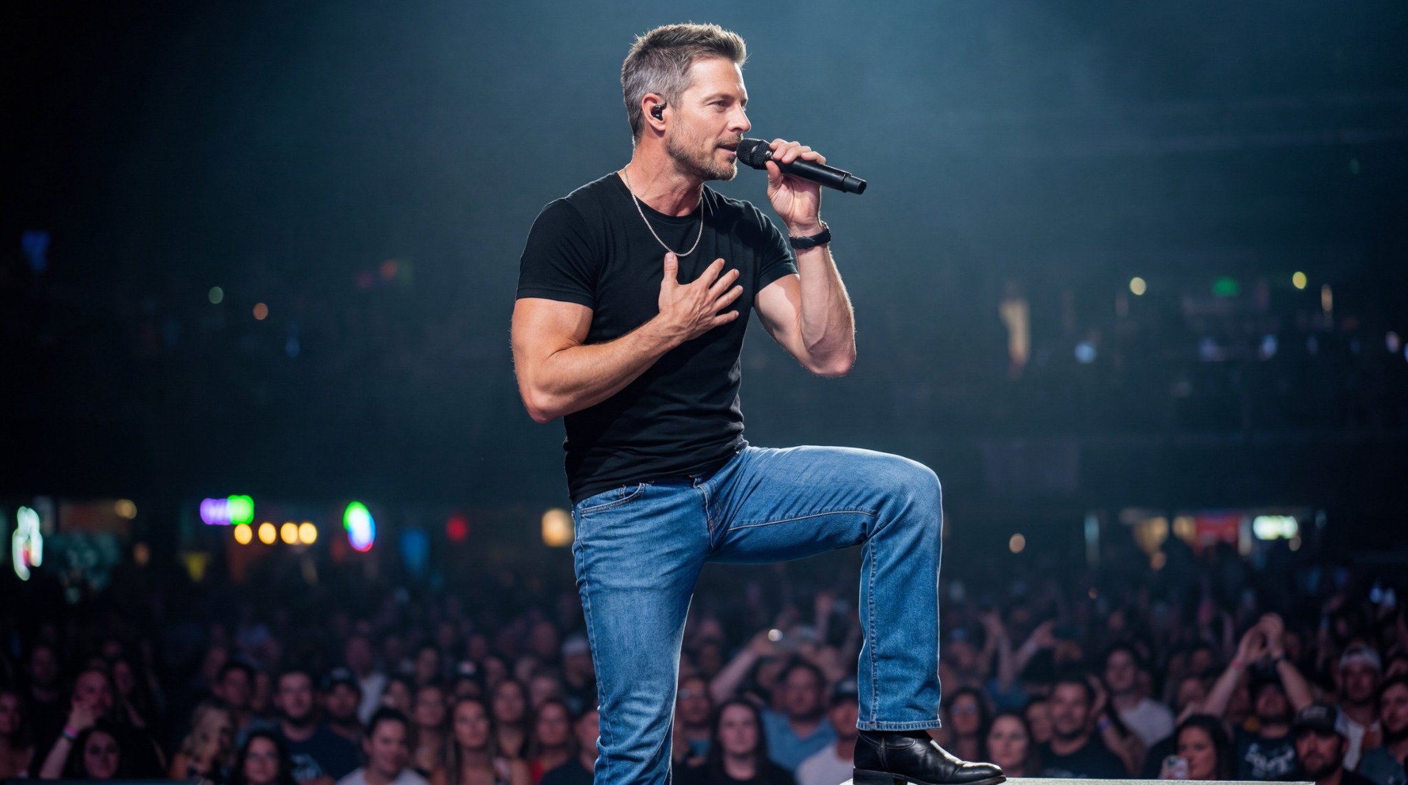 Alex Kryve performing live on stage