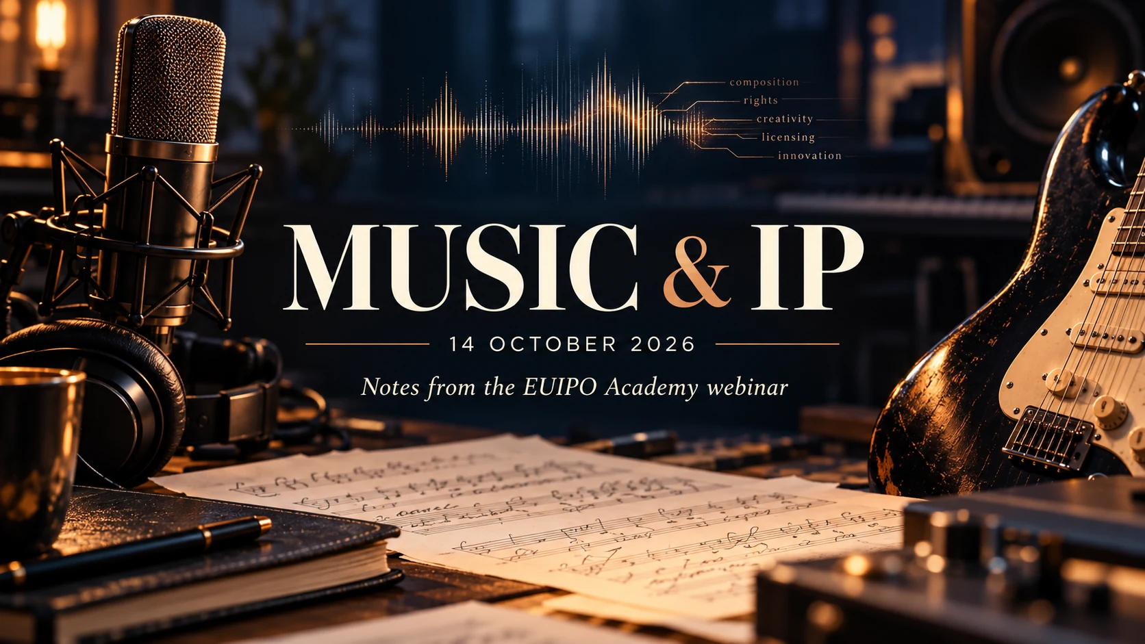 Music & IP — 14 October 2026 — notes from the EUIPO Academy webinar